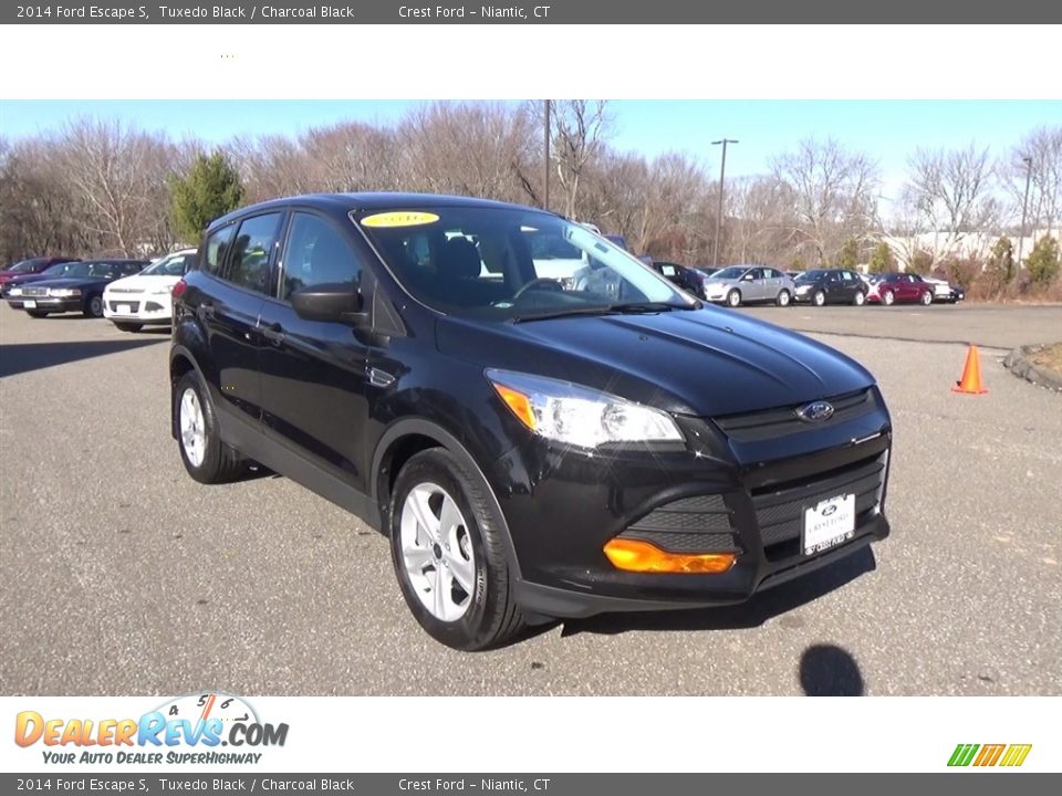 2014 Ford Escape S Tuxedo Black / Charcoal Black Photo #1