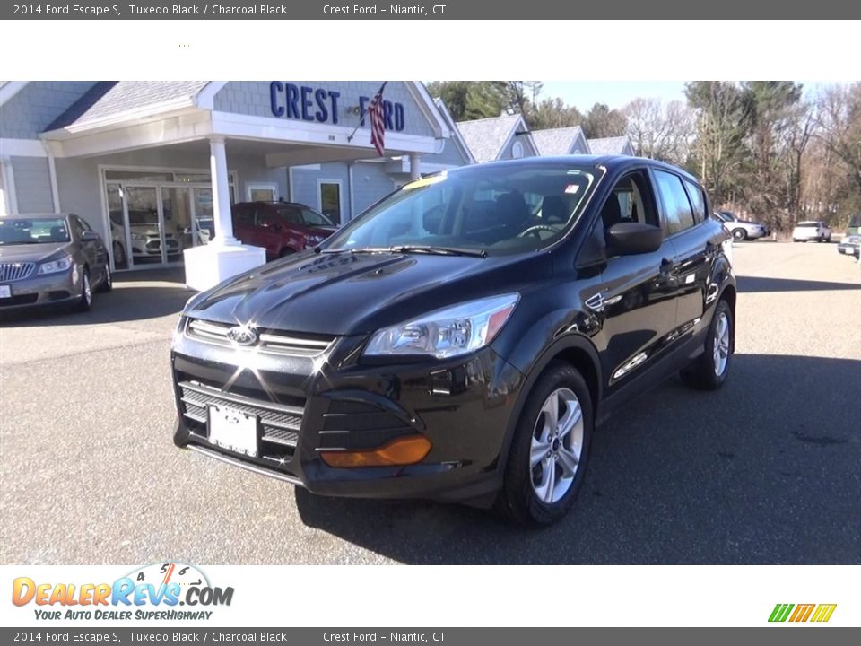 2014 Ford Escape S Tuxedo Black / Charcoal Black Photo #3