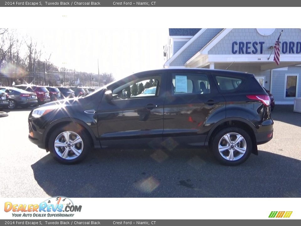 2014 Ford Escape S Tuxedo Black / Charcoal Black Photo #4