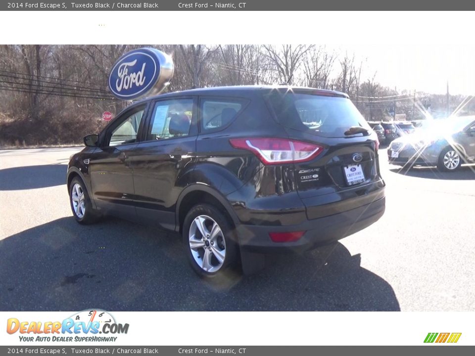 2014 Ford Escape S Tuxedo Black / Charcoal Black Photo #5
