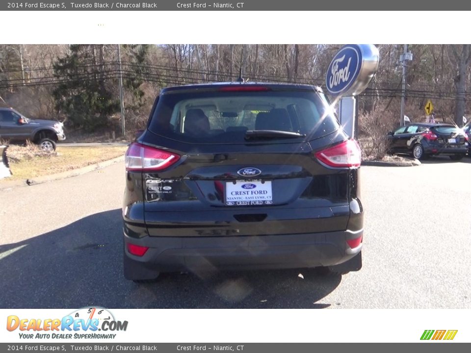 2014 Ford Escape S Tuxedo Black / Charcoal Black Photo #6
