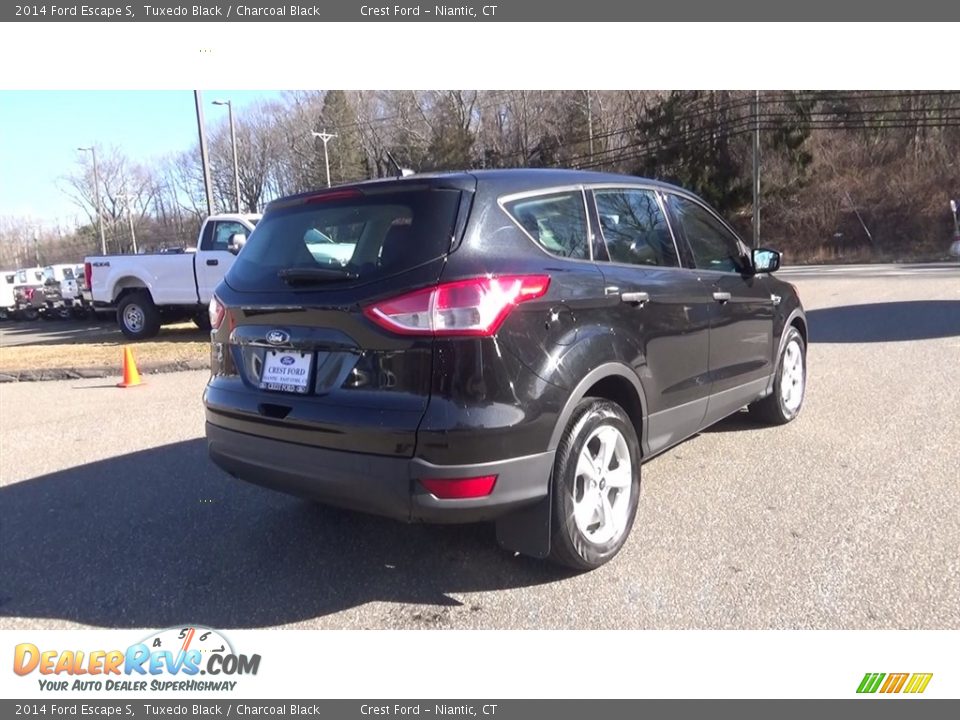 2014 Ford Escape S Tuxedo Black / Charcoal Black Photo #7