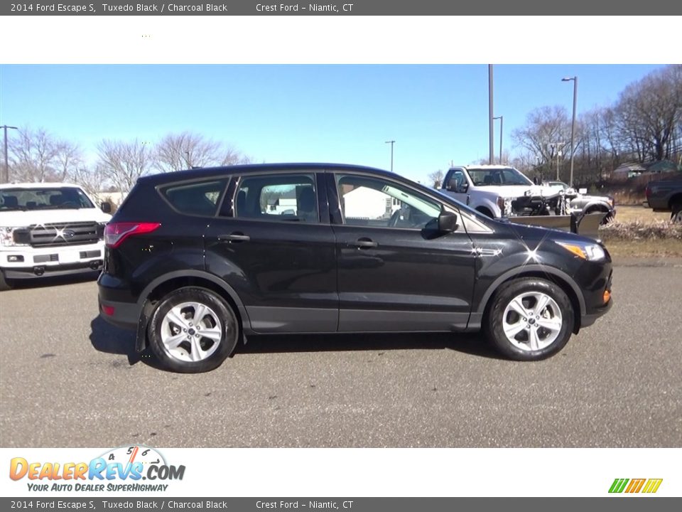 2014 Ford Escape S Tuxedo Black / Charcoal Black Photo #8