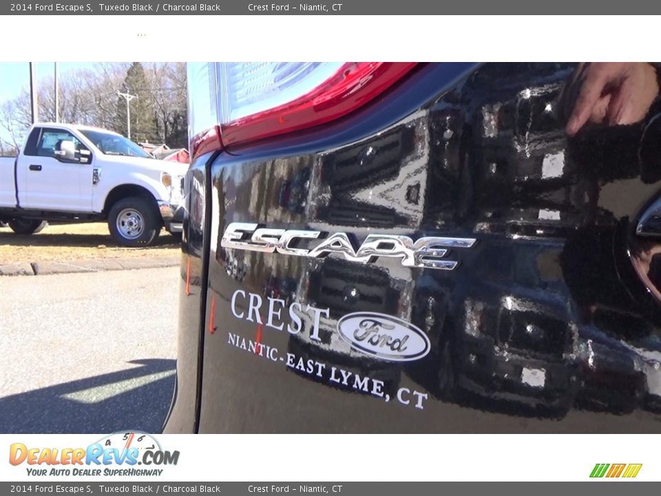 2014 Ford Escape S Tuxedo Black / Charcoal Black Photo #9