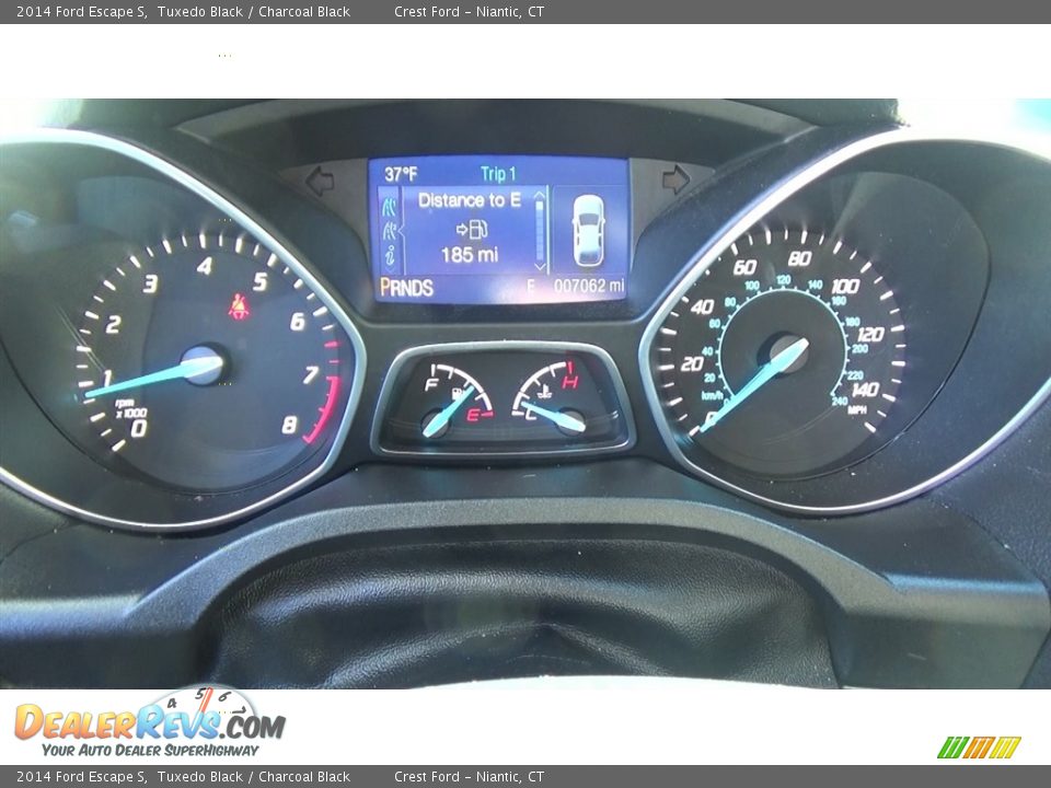 2014 Ford Escape S Tuxedo Black / Charcoal Black Photo #13