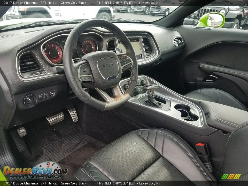 Black Interior - 2017 Dodge Challenger SRT Hellcat Photo #20