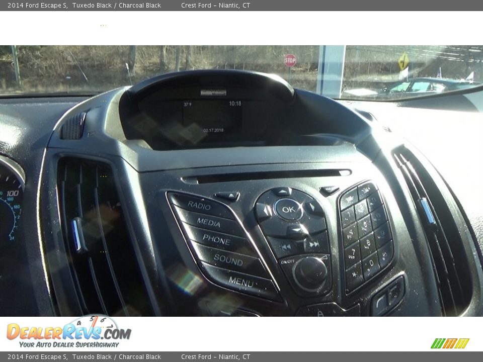 2014 Ford Escape S Tuxedo Black / Charcoal Black Photo #14