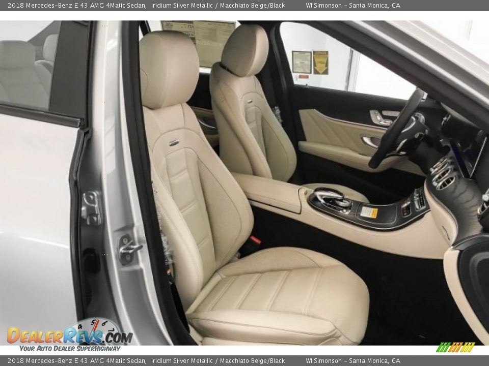 Front Seat of 2018 Mercedes-Benz E 43 AMG 4Matic Sedan Photo #6