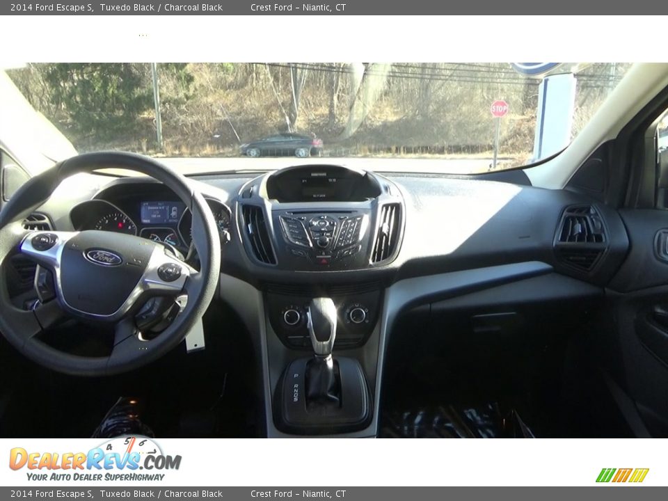 2014 Ford Escape S Tuxedo Black / Charcoal Black Photo #17