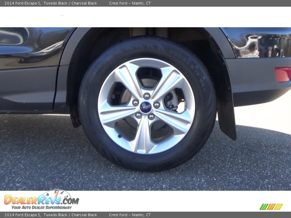 2014 Ford Escape S Tuxedo Black / Charcoal Black Photo #18