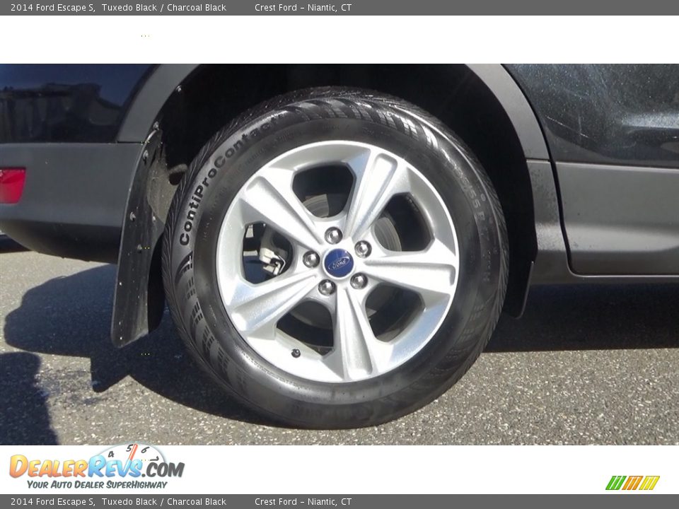 2014 Ford Escape S Tuxedo Black / Charcoal Black Photo #20