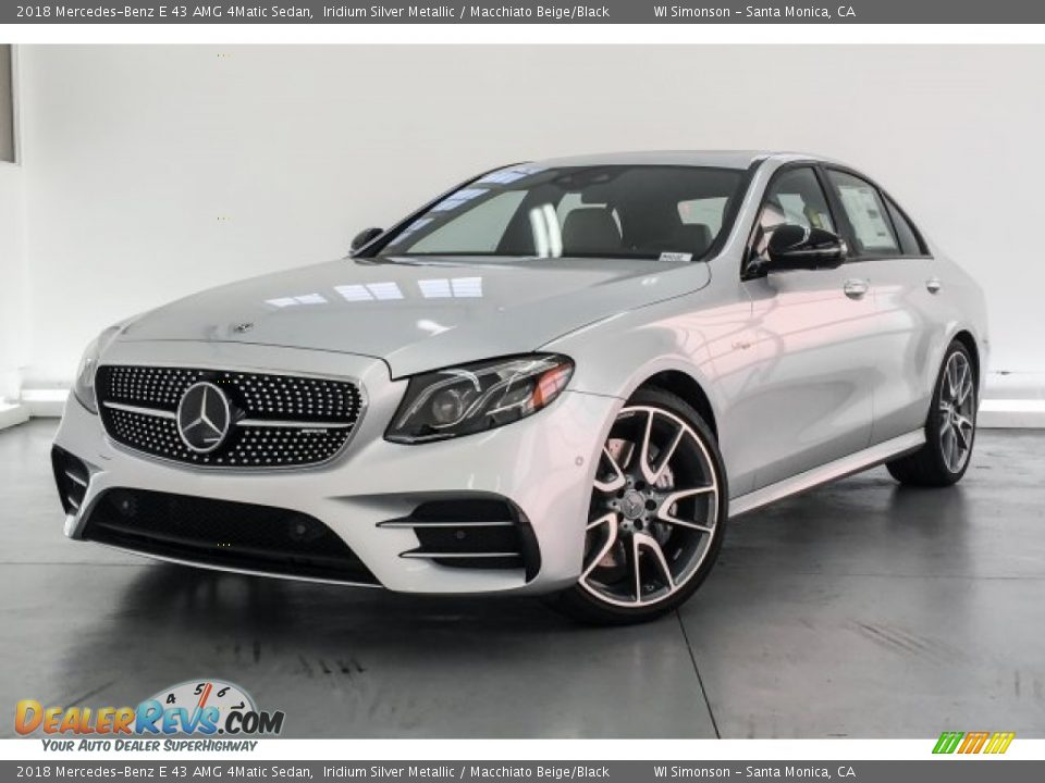 Front 3/4 View of 2018 Mercedes-Benz E 43 AMG 4Matic Sedan Photo #12