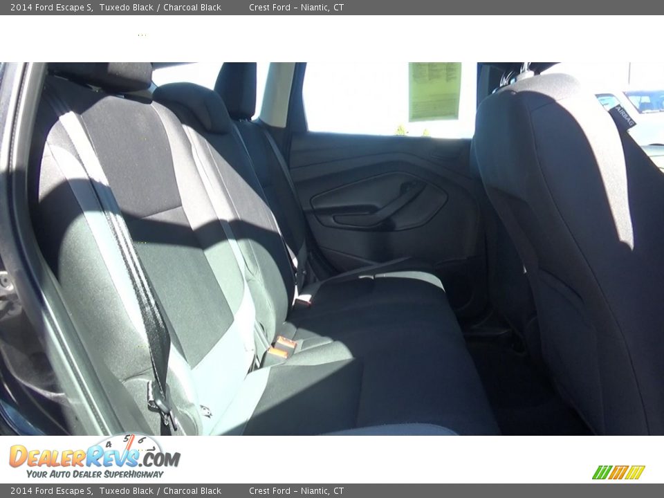 2014 Ford Escape S Tuxedo Black / Charcoal Black Photo #21