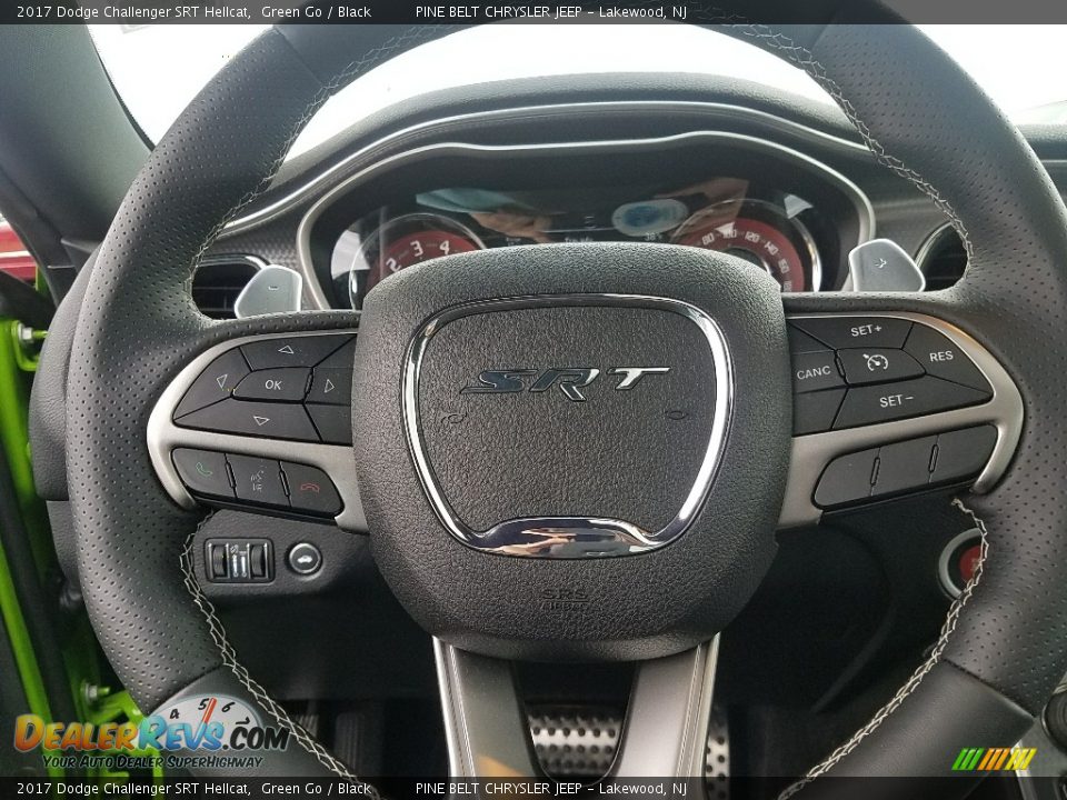 2017 Dodge Challenger SRT Hellcat Steering Wheel Photo #26