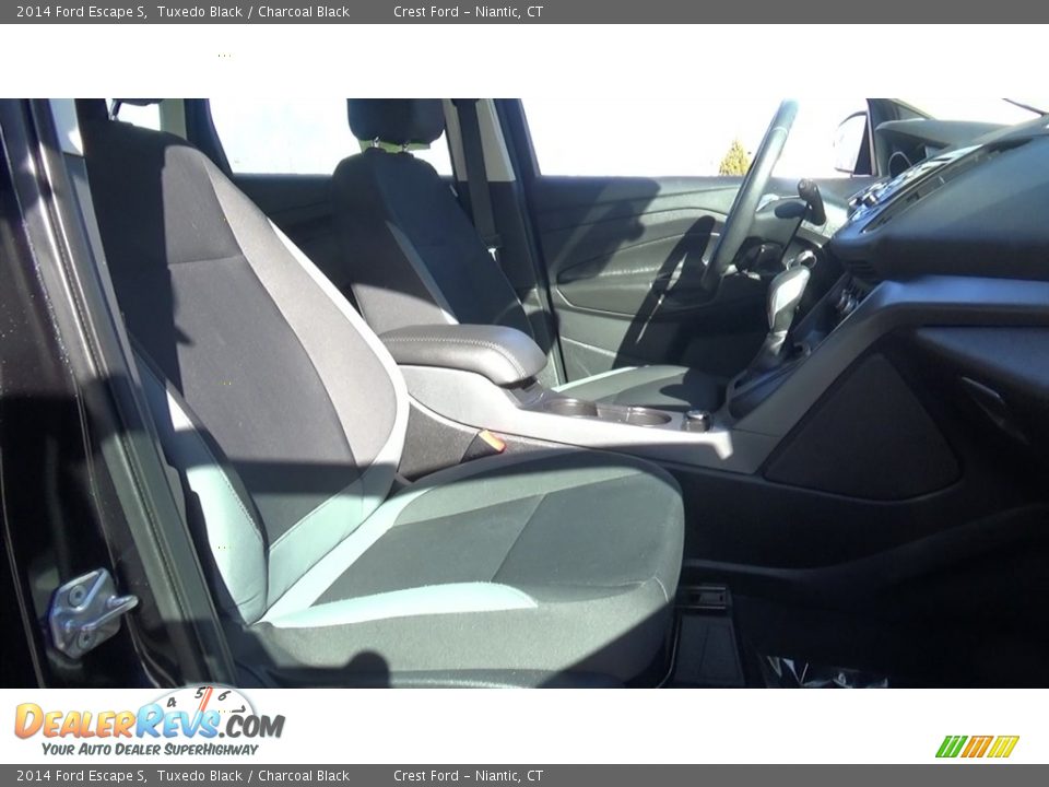 2014 Ford Escape S Tuxedo Black / Charcoal Black Photo #22