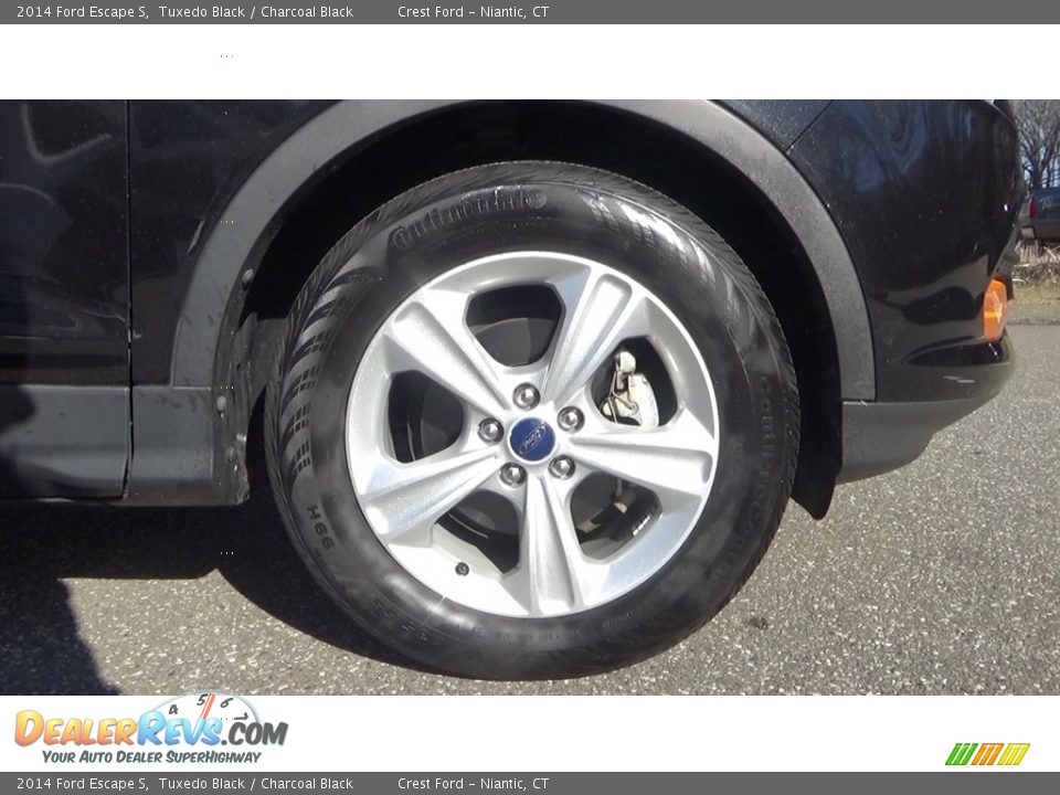 2014 Ford Escape S Tuxedo Black / Charcoal Black Photo #24