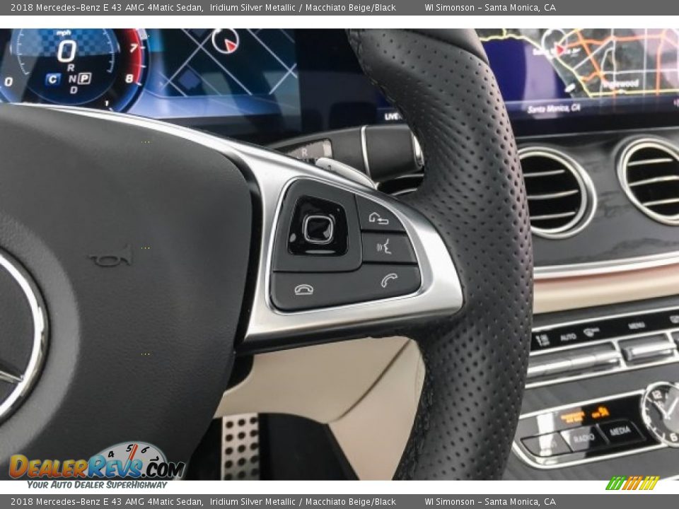 Controls of 2018 Mercedes-Benz E 43 AMG 4Matic Sedan Photo #18