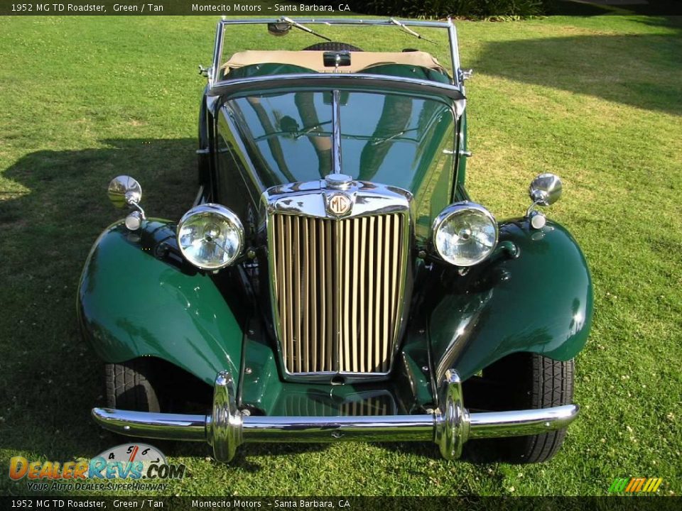 1952 MG TD Roadster Green / Tan Photo #16