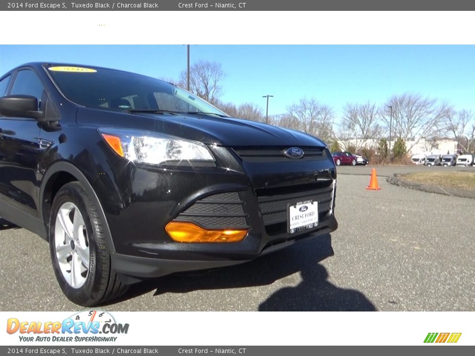 2014 Ford Escape S Tuxedo Black / Charcoal Black Photo #25