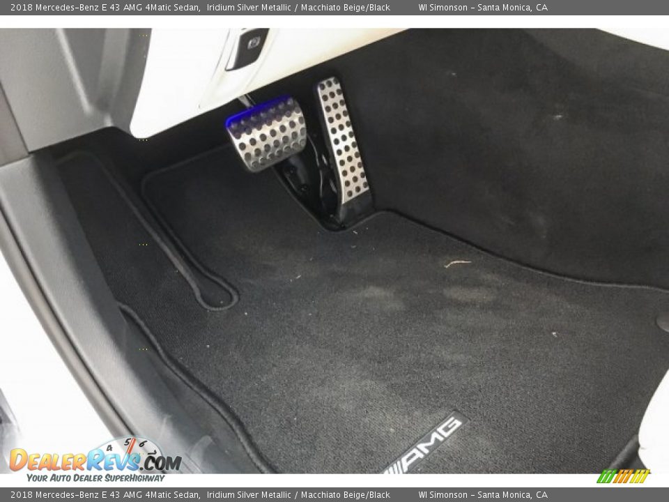 2018 Mercedes-Benz E 43 AMG 4Matic Sedan Iridium Silver Metallic / Macchiato Beige/Black Photo #21