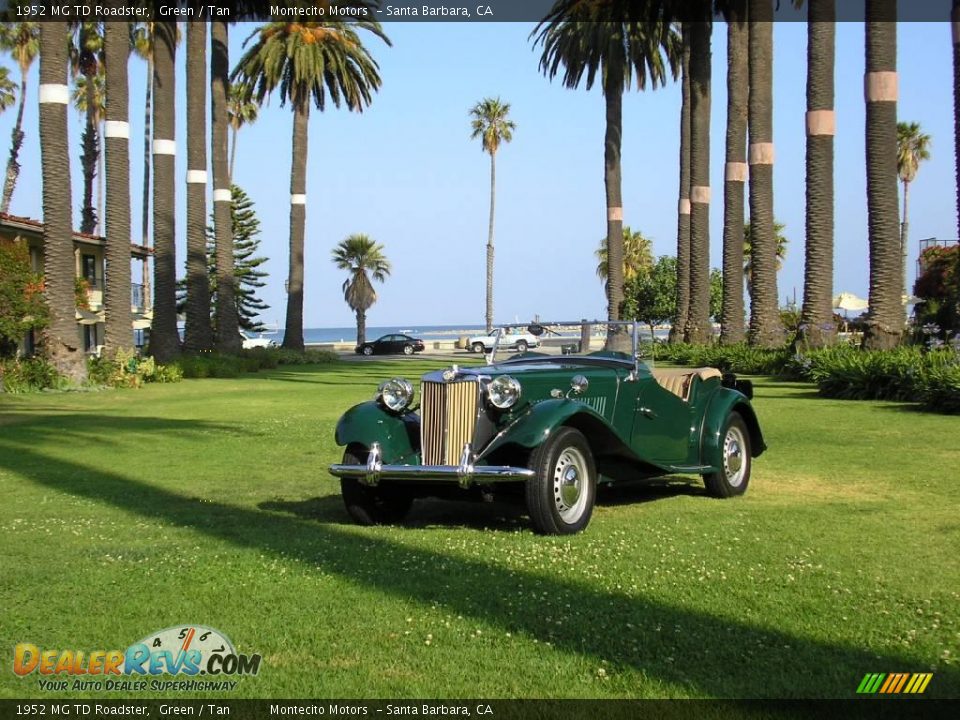 1952 MG TD Roadster Green / Tan Photo #18