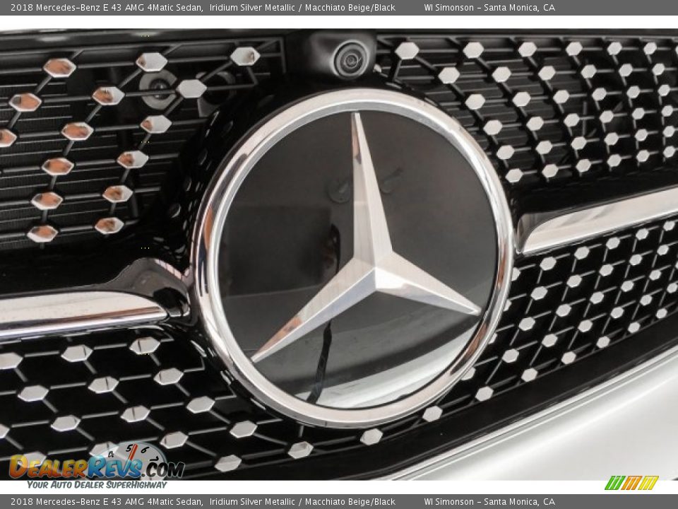 2018 Mercedes-Benz E 43 AMG 4Matic Sedan Iridium Silver Metallic / Macchiato Beige/Black Photo #30