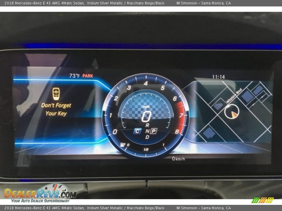 2018 Mercedes-Benz E 43 AMG 4Matic Sedan Gauges Photo #33