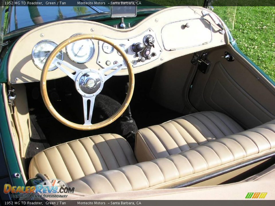 Tan Interior - 1952 MG TD Roadster Photo #23