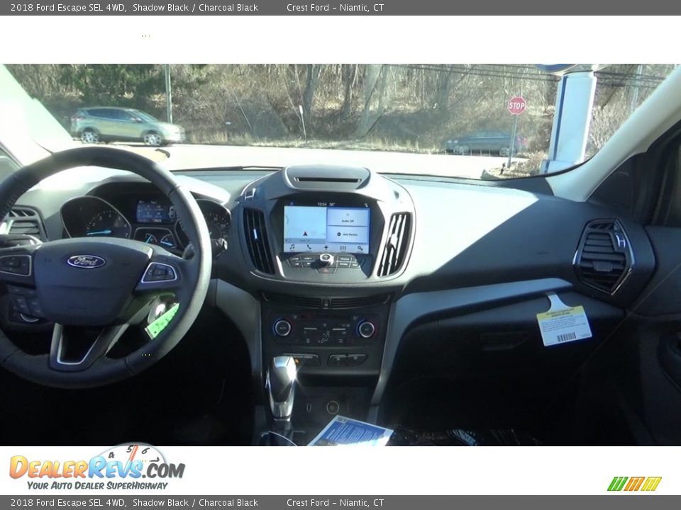 2018 Ford Escape SEL 4WD Shadow Black / Charcoal Black Photo #20