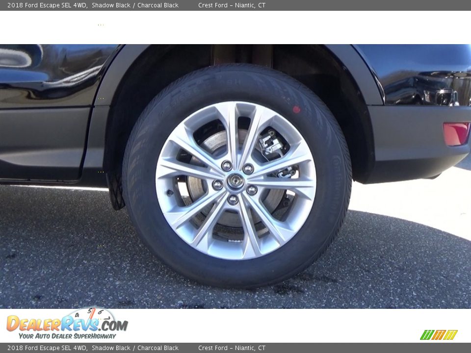 2018 Ford Escape SEL 4WD Shadow Black / Charcoal Black Photo #21