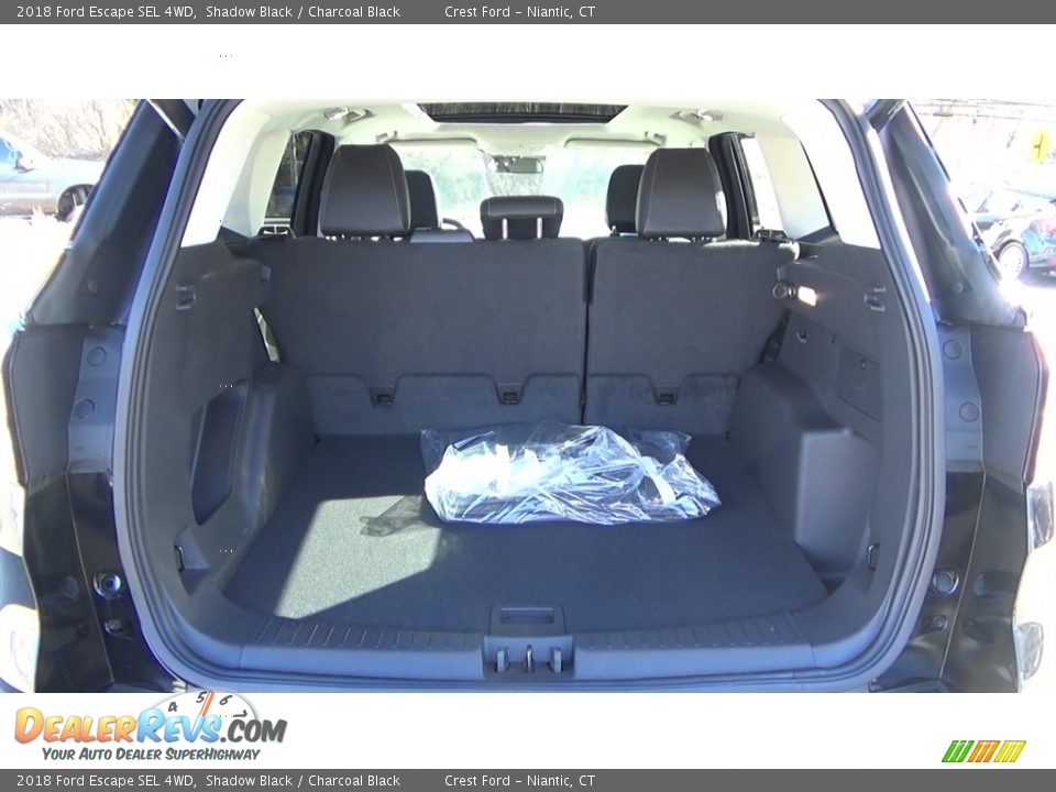 2018 Ford Escape SEL 4WD Shadow Black / Charcoal Black Photo #22