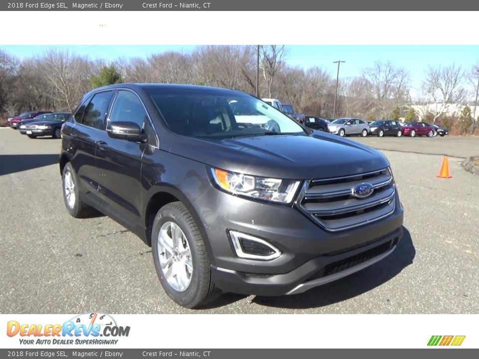 2018 Ford Edge SEL Magnetic / Ebony Photo #1