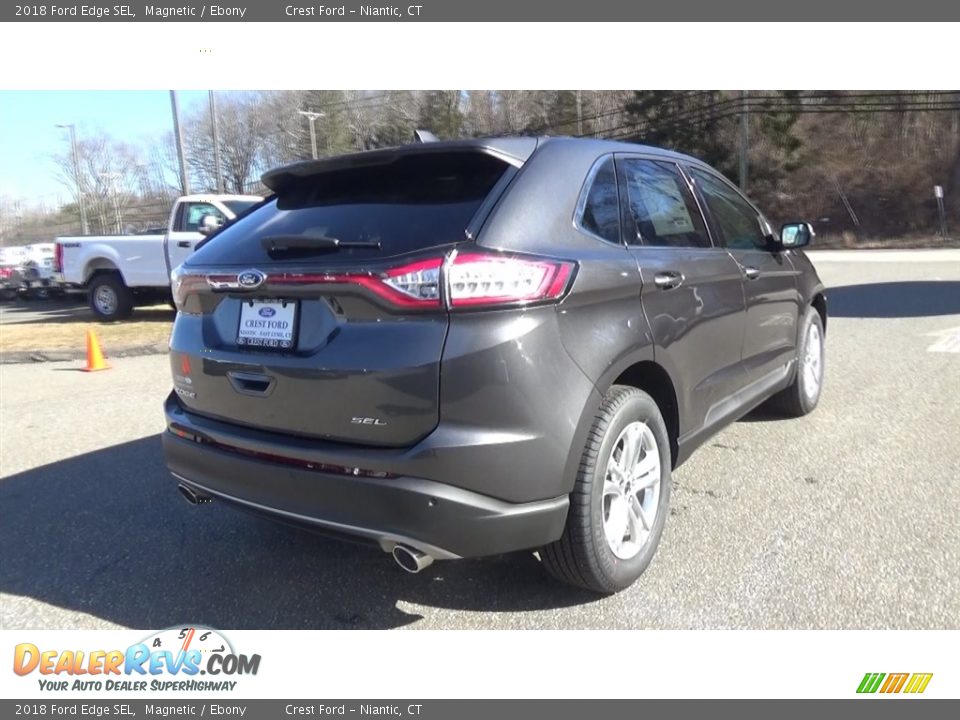 2018 Ford Edge SEL Magnetic / Ebony Photo #7