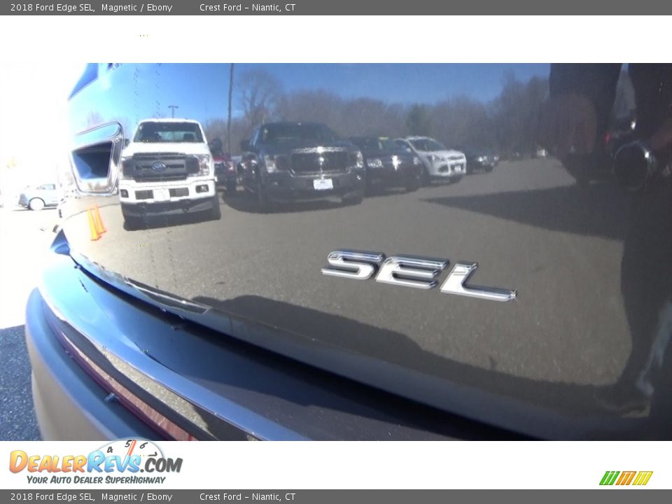 2018 Ford Edge SEL Magnetic / Ebony Photo #9