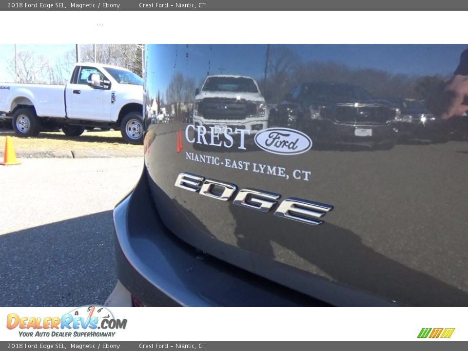 2018 Ford Edge SEL Magnetic / Ebony Photo #10
