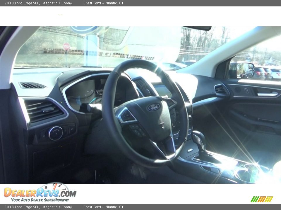 2018 Ford Edge SEL Magnetic / Ebony Photo #11