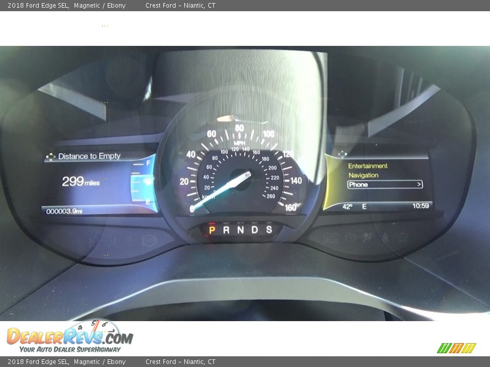2018 Ford Edge SEL Magnetic / Ebony Photo #13