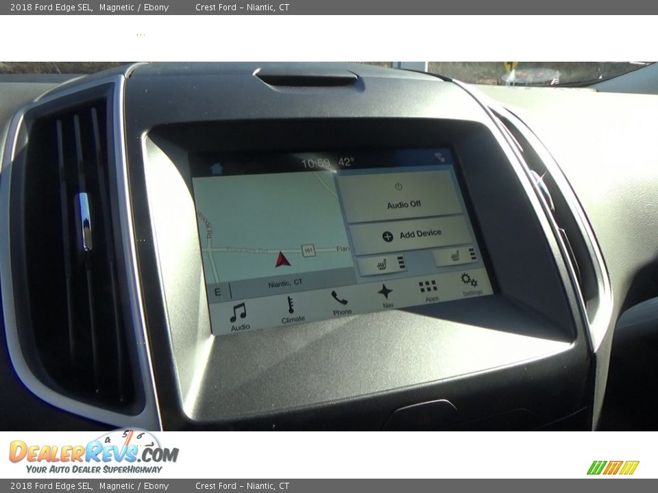 2018 Ford Edge SEL Magnetic / Ebony Photo #14