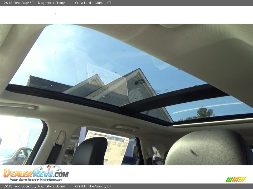 2018 Ford Edge SEL Magnetic / Ebony Photo #17