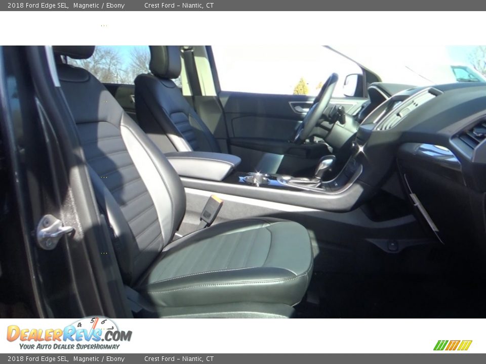 2018 Ford Edge SEL Magnetic / Ebony Photo #24