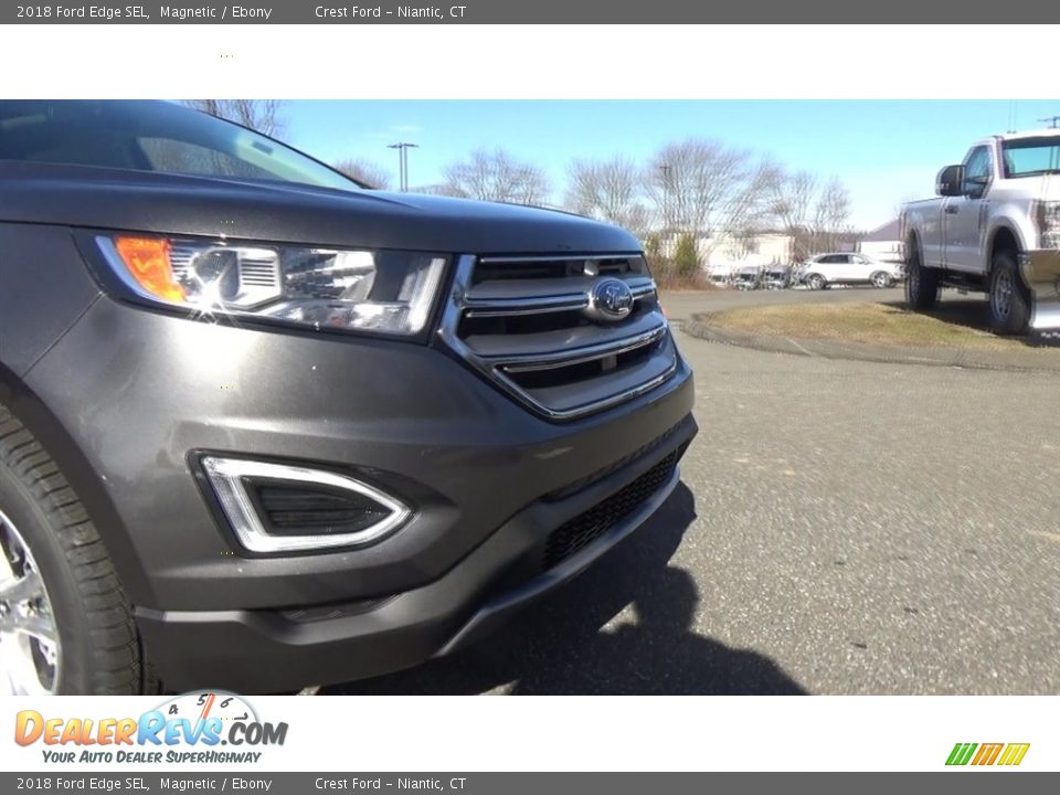 2018 Ford Edge SEL Magnetic / Ebony Photo #27