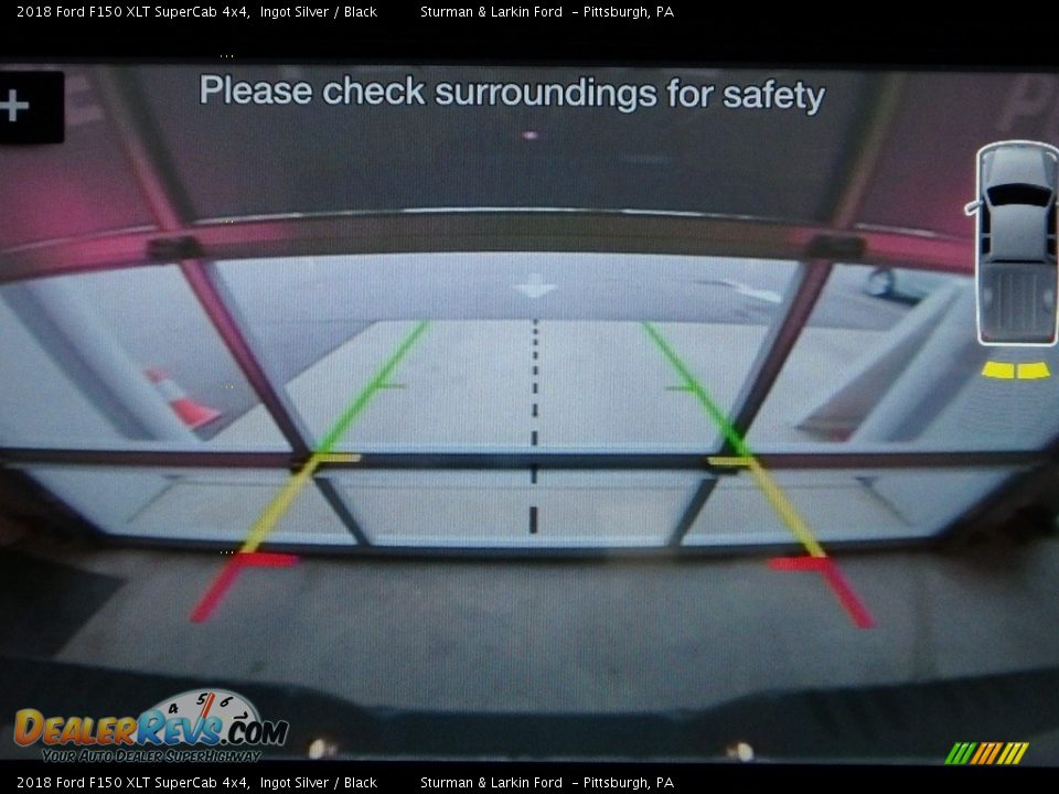 2018 Ford F150 XLT SuperCab 4x4 Ingot Silver / Black Photo #14