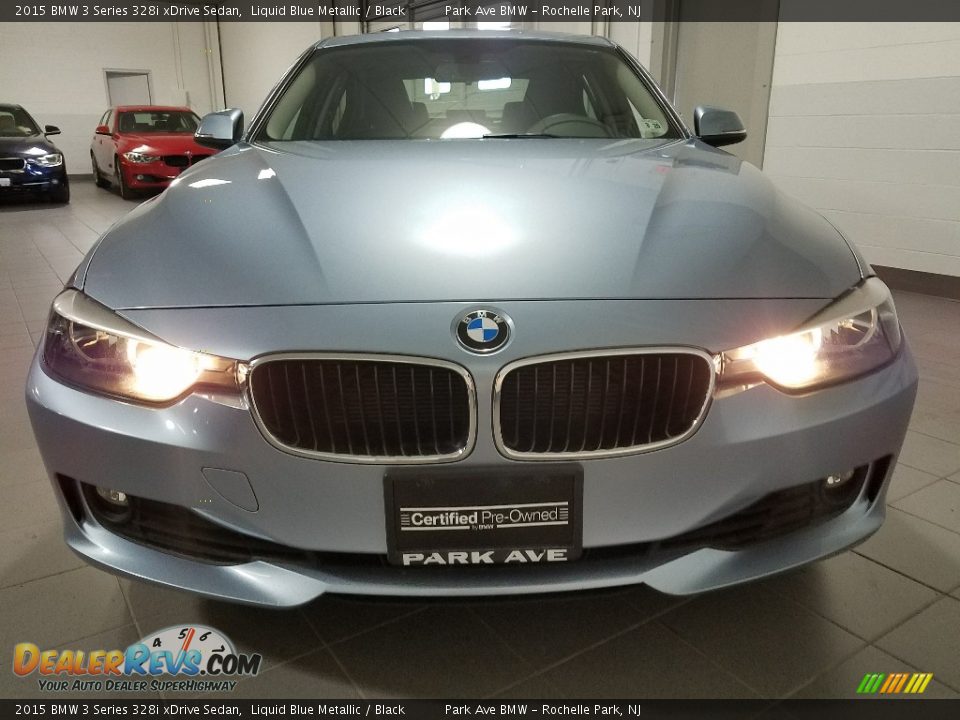 2015 BMW 3 Series 328i xDrive Sedan Liquid Blue Metallic / Black Photo #8