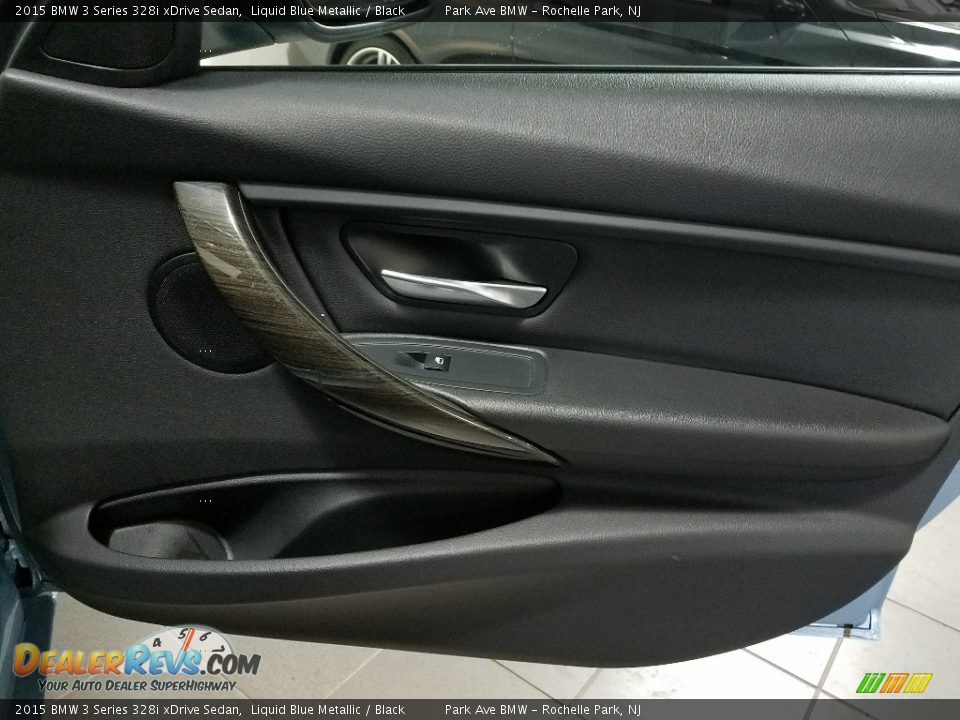 2015 BMW 3 Series 328i xDrive Sedan Liquid Blue Metallic / Black Photo #9