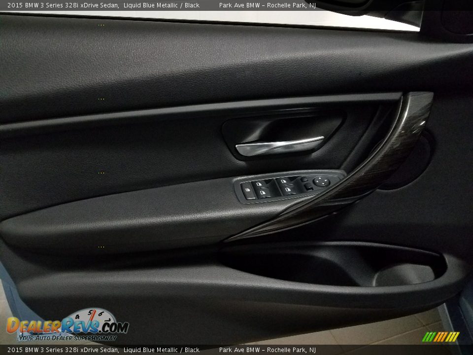 2015 BMW 3 Series 328i xDrive Sedan Liquid Blue Metallic / Black Photo #12