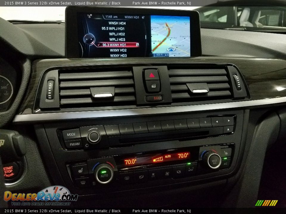 2015 BMW 3 Series 328i xDrive Sedan Liquid Blue Metallic / Black Photo #15