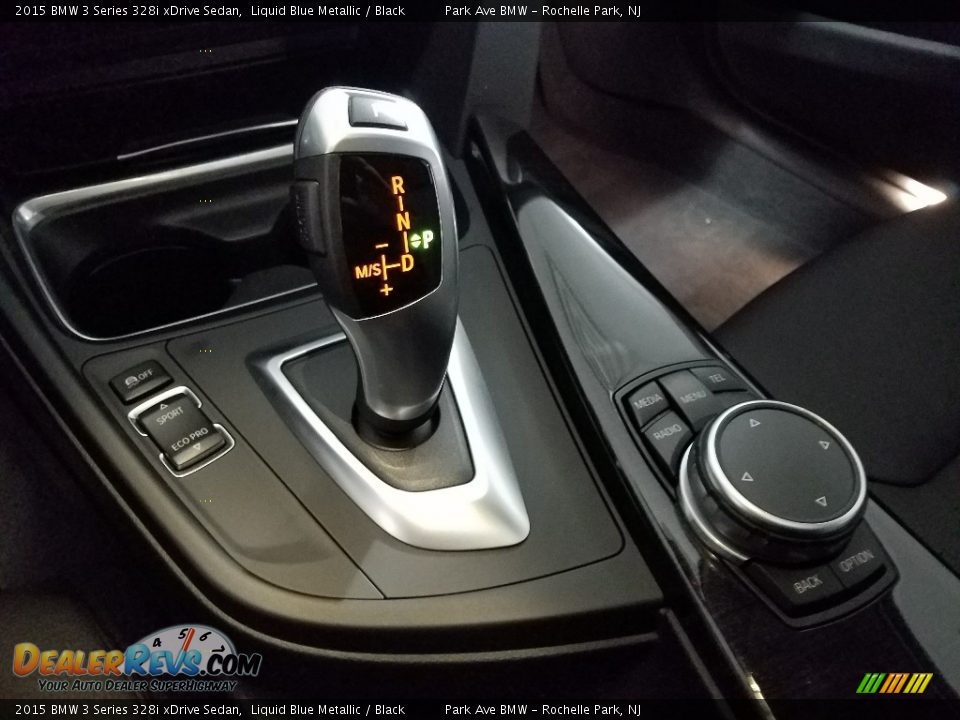 2015 BMW 3 Series 328i xDrive Sedan Liquid Blue Metallic / Black Photo #16