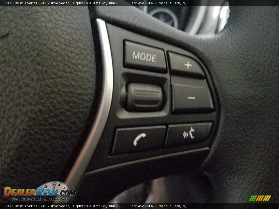 2015 BMW 3 Series 328i xDrive Sedan Liquid Blue Metallic / Black Photo #19