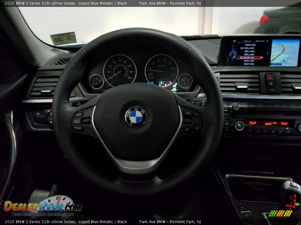 2015 BMW 3 Series 328i xDrive Sedan Liquid Blue Metallic / Black Photo #21