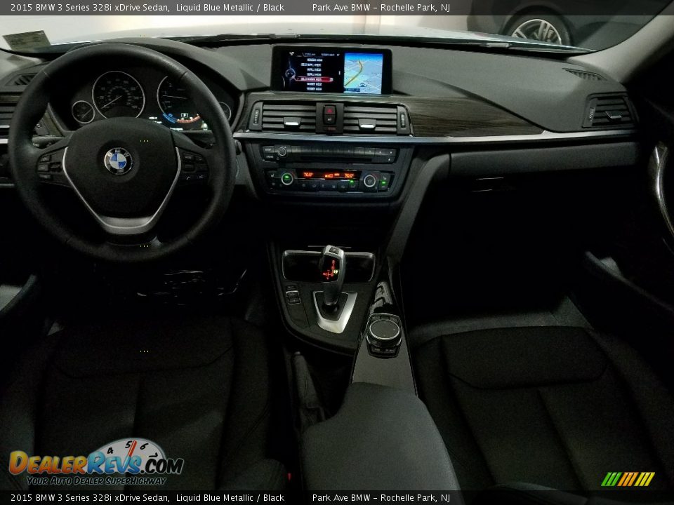 2015 BMW 3 Series 328i xDrive Sedan Liquid Blue Metallic / Black Photo #22
